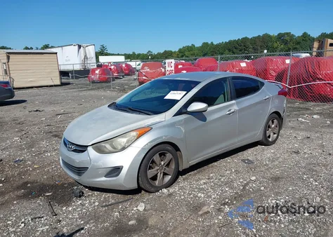2011 Hyundai Elantra Gls (Ulsan Plant) из США, поврежденный, VIN KMHDH4AEXBU143010
